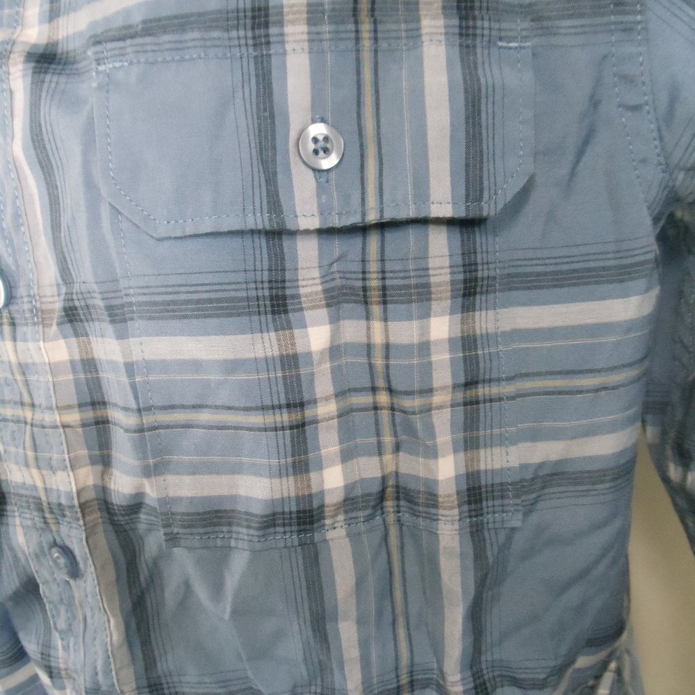 Helix Boys X-Large Long Sleeved Button Down Shirt - Picture 3 of 5